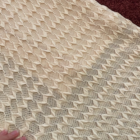 Body Central Spaghetti Strap Cream Lace Dress - Picture 4 of 4